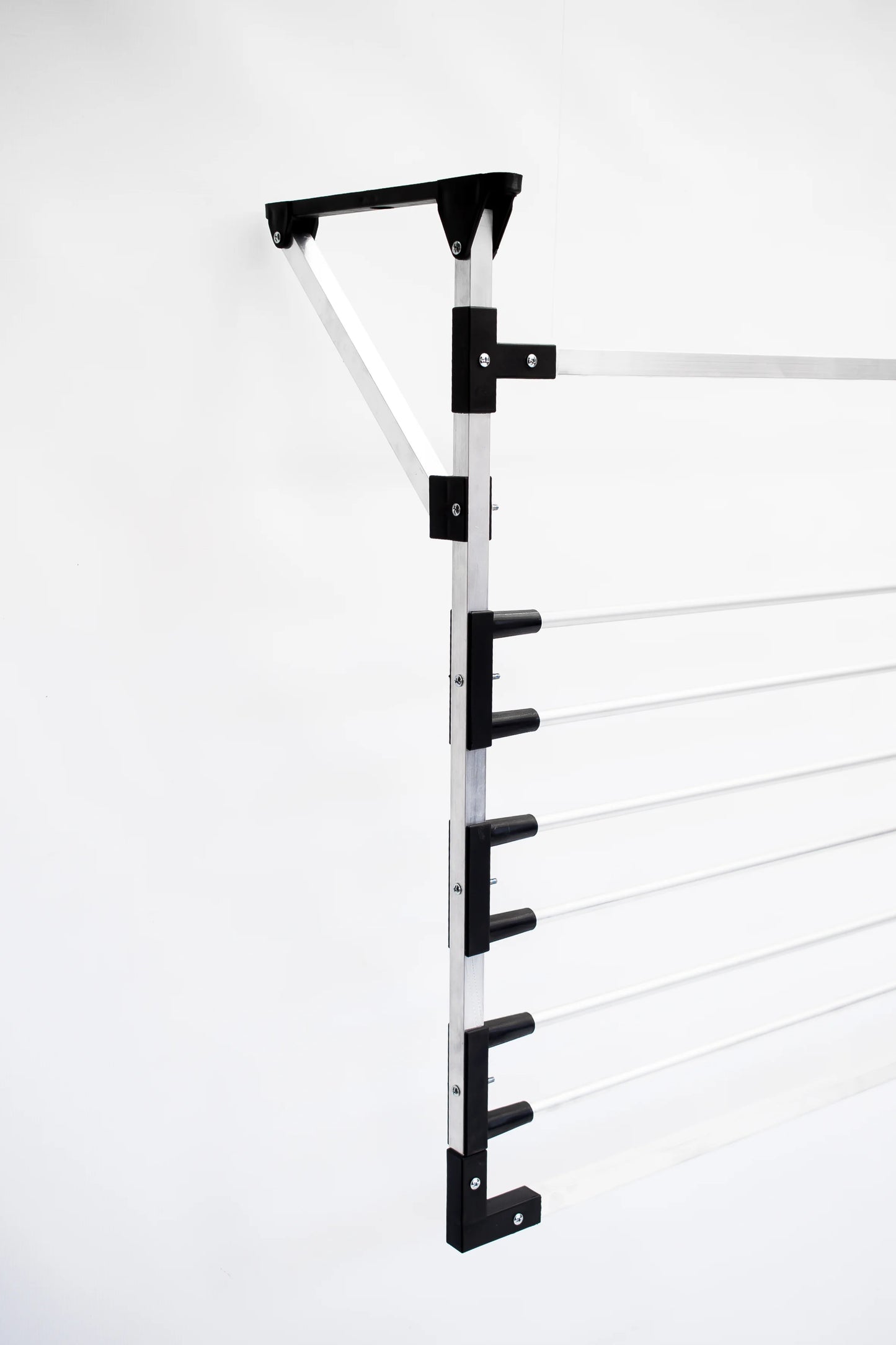 DIY KIT ProHang 2.0m Aluminium, Ropeless, Foldable Washing Line, Wall Mounted (NATIONWIDE)