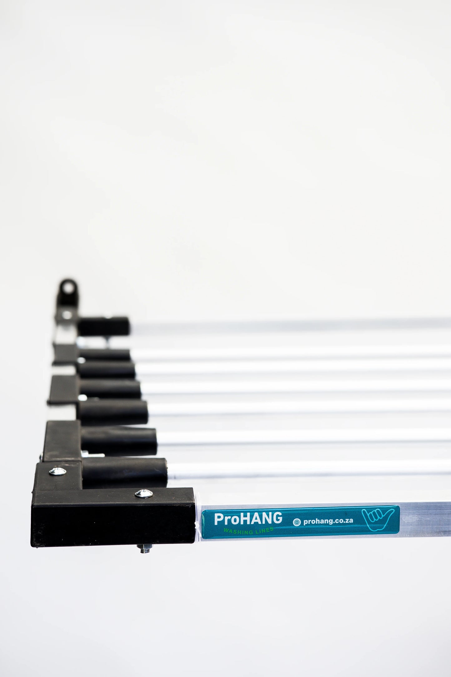 INSTALLED ProHang 2.0m Aluminium, Rope-Free, Foldable Washing Line, Wall Mounted (GAUTENG ONLY)