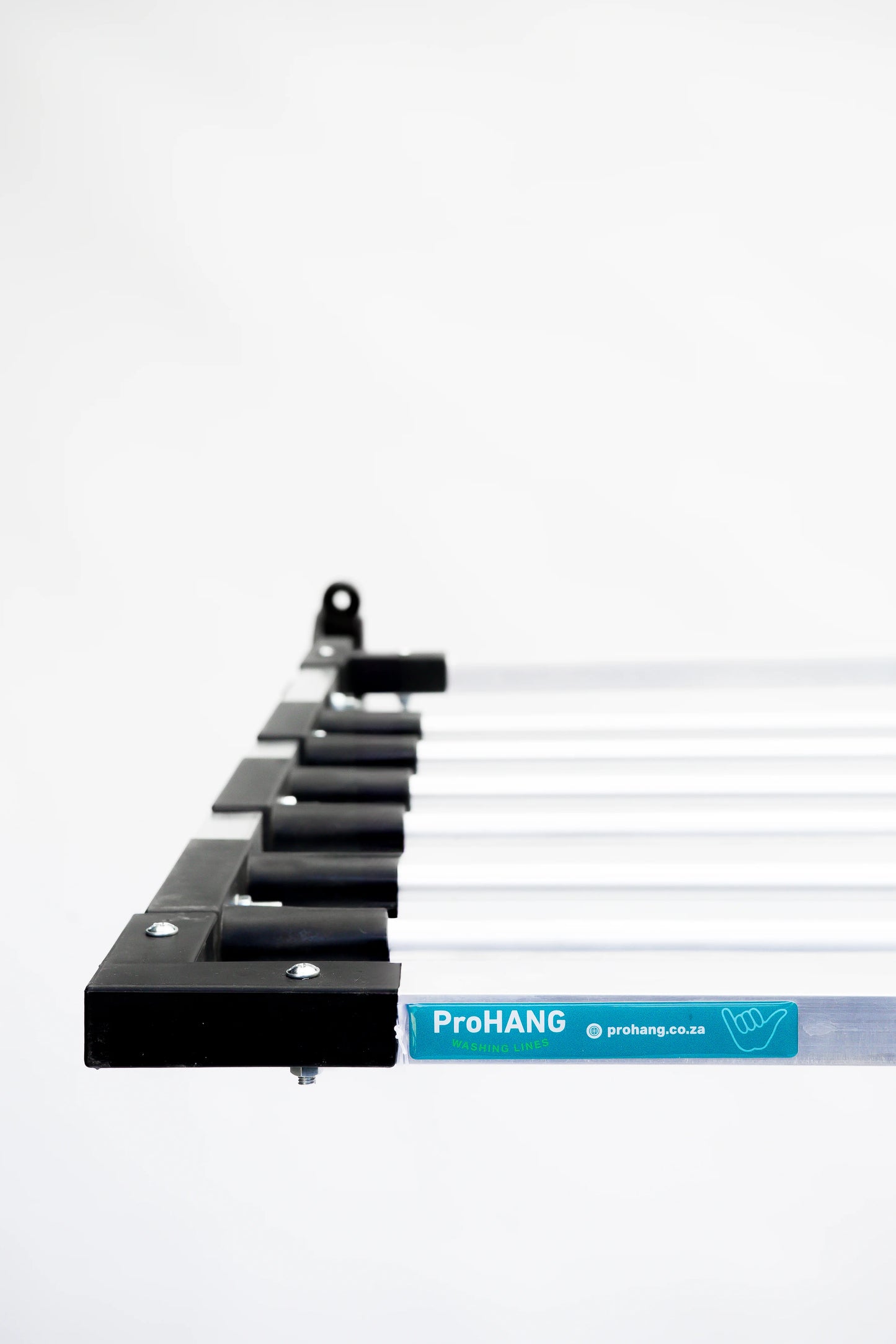 DIY KIT ProHang 2.0m Aluminium, Ropeless, Foldable Washing Line, Wall Mounted (NATIONWIDE)